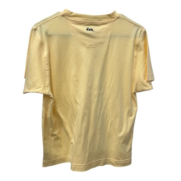 Cutter & Buck Ladies Yellow Cotton T-Shirt Size Small - Picture 2 of 7